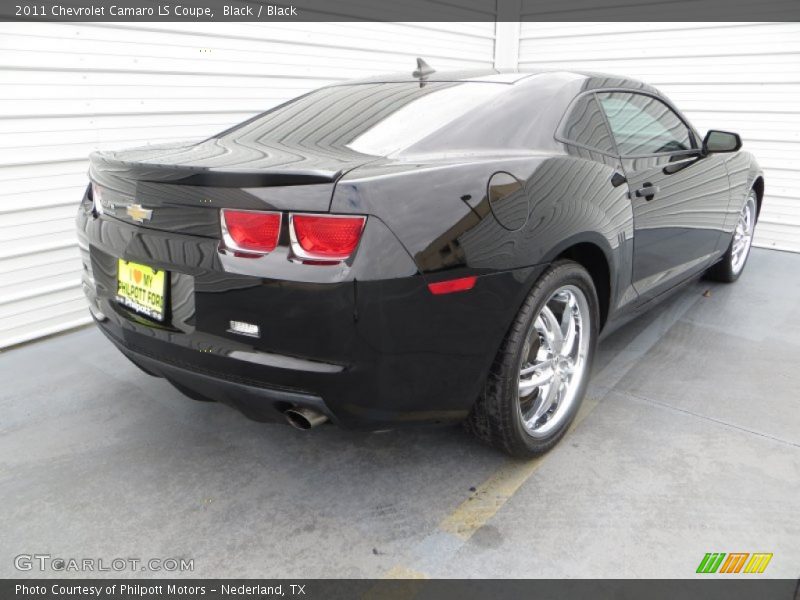 Black / Black 2011 Chevrolet Camaro LS Coupe