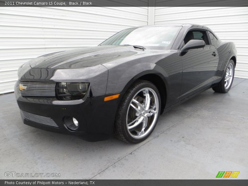 Black / Black 2011 Chevrolet Camaro LS Coupe