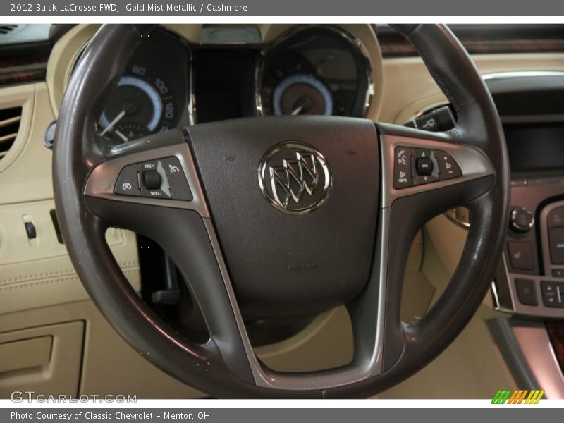 Gold Mist Metallic / Cashmere 2012 Buick LaCrosse FWD