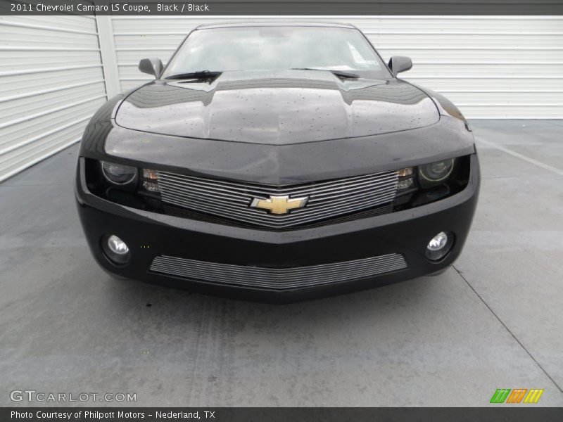 Black / Black 2011 Chevrolet Camaro LS Coupe
