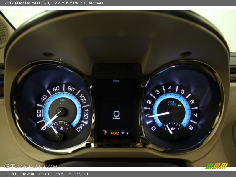 Gold Mist Metallic / Cashmere 2012 Buick LaCrosse FWD