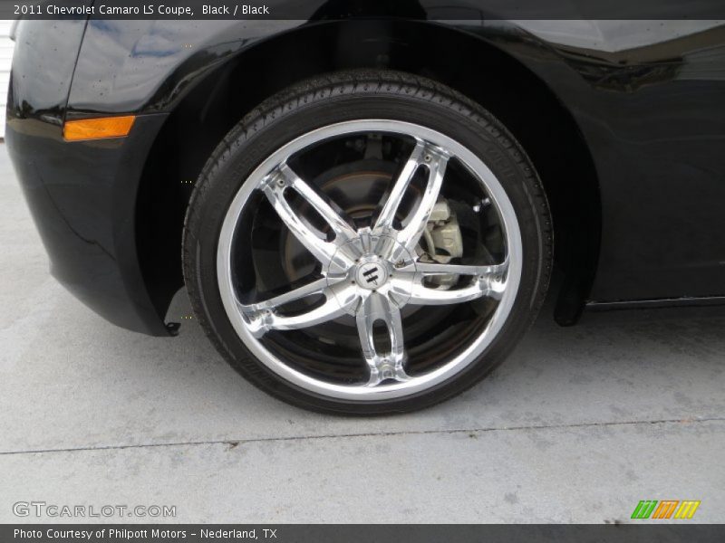 Black / Black 2011 Chevrolet Camaro LS Coupe
