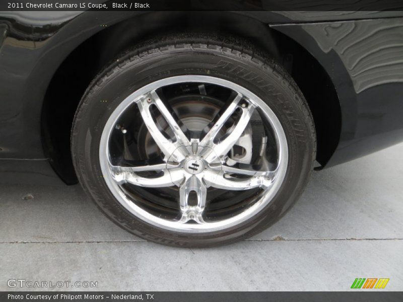 Black / Black 2011 Chevrolet Camaro LS Coupe