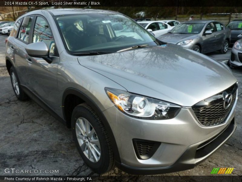 Front 3/4 View of 2014 CX-5 Sport