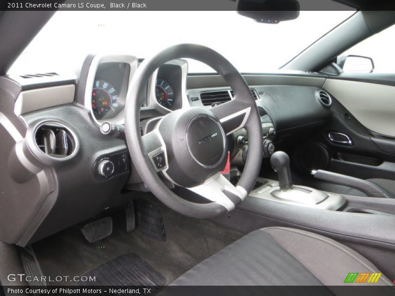 Black / Black 2011 Chevrolet Camaro LS Coupe