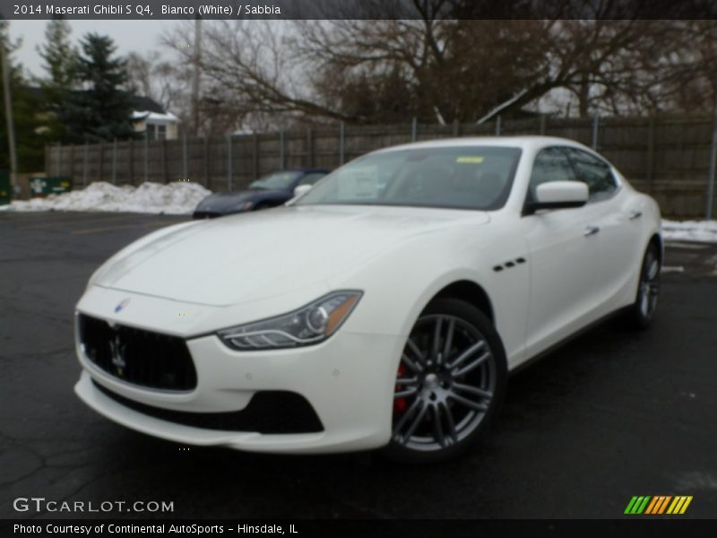 Bianco (White) / Sabbia 2014 Maserati Ghibli S Q4