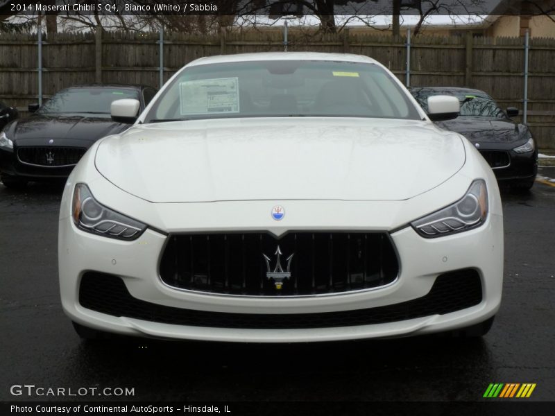 Bianco (White) / Sabbia 2014 Maserati Ghibli S Q4