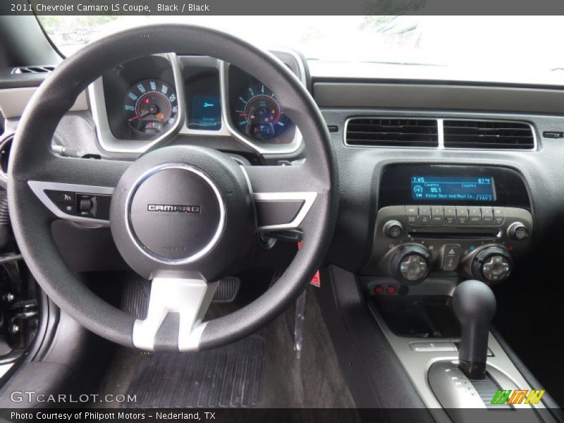 Black / Black 2011 Chevrolet Camaro LS Coupe