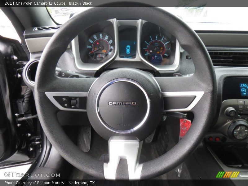 Black / Black 2011 Chevrolet Camaro LS Coupe