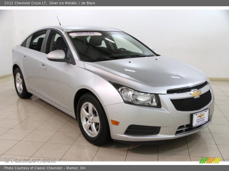 Silver Ice Metallic / Jet Black 2012 Chevrolet Cruze LT
