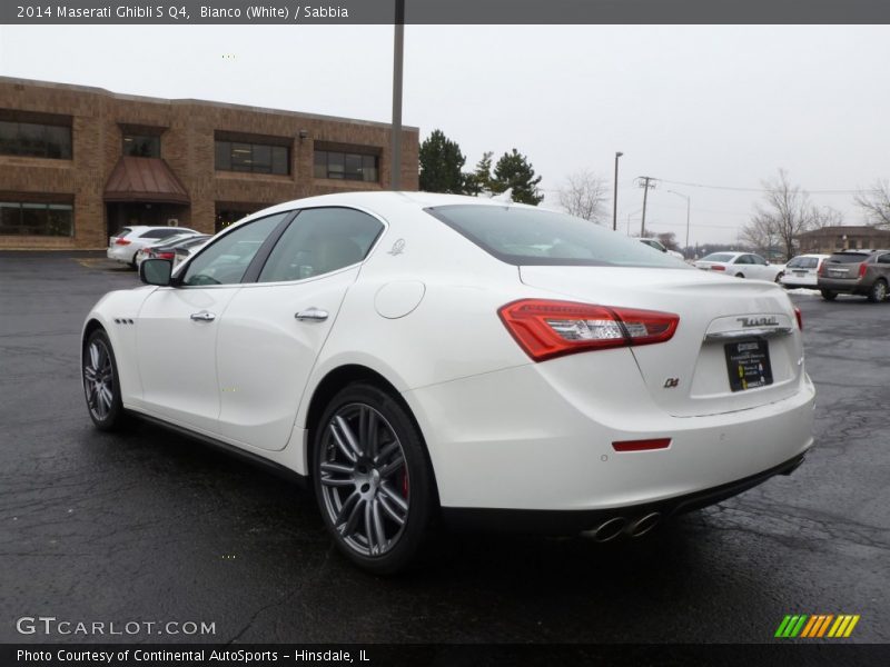 Bianco (White) / Sabbia 2014 Maserati Ghibli S Q4