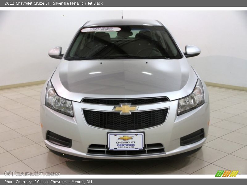 Silver Ice Metallic / Jet Black 2012 Chevrolet Cruze LT