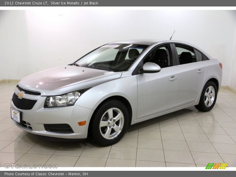 Silver Ice Metallic / Jet Black 2012 Chevrolet Cruze LT