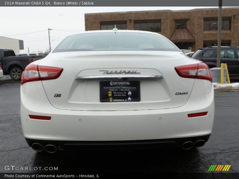 Bianco (White) / Sabbia 2014 Maserati Ghibli S Q4