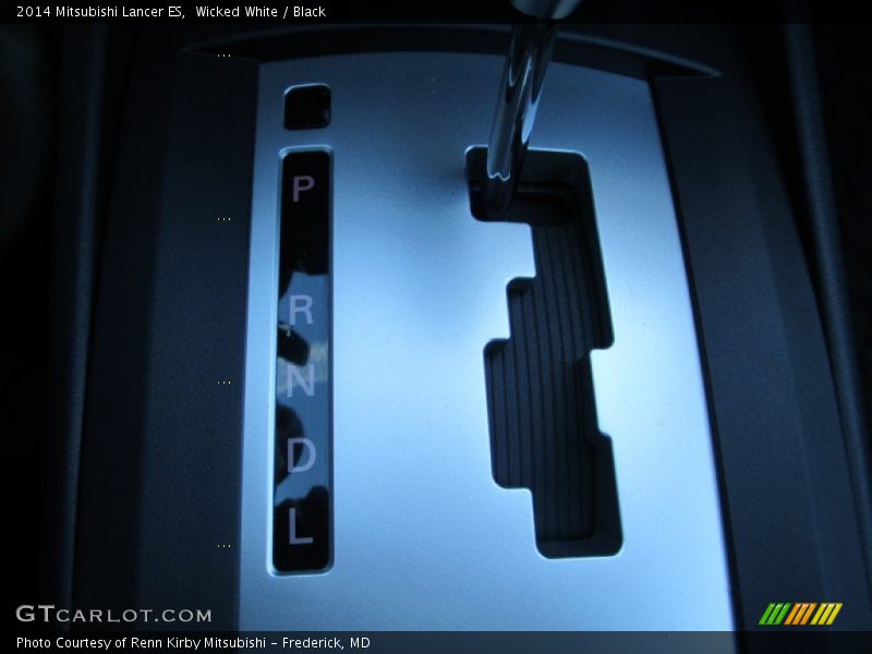 Wicked White / Black 2014 Mitsubishi Lancer ES