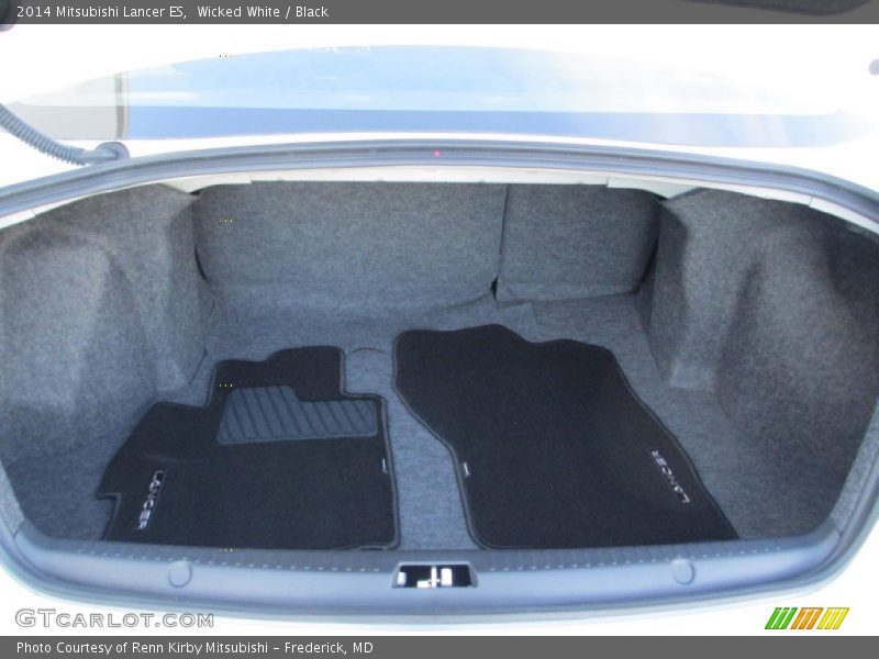 Wicked White / Black 2014 Mitsubishi Lancer ES