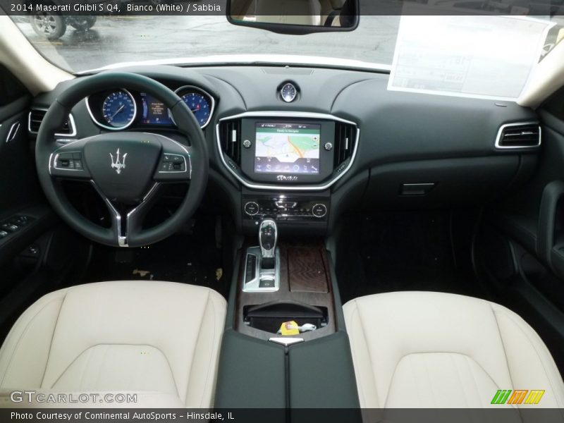 Bianco (White) / Sabbia 2014 Maserati Ghibli S Q4