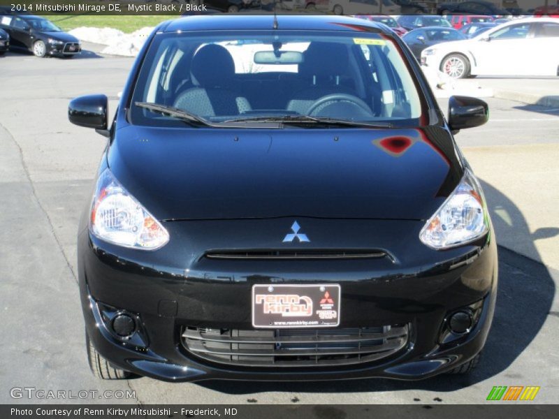 Mystic Black / Black 2014 Mitsubishi Mirage DE