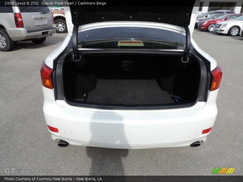 Glacier Frost Pearl / Cashmere Beige 2008 Lexus IS 250