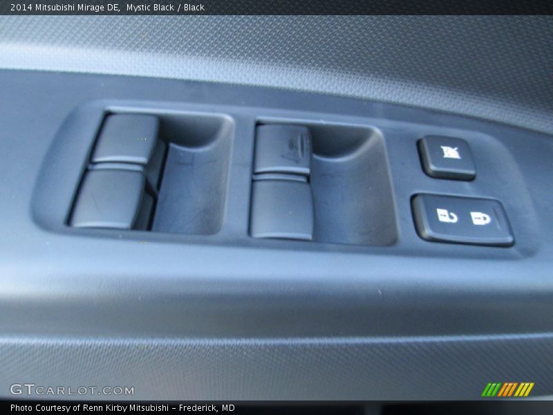 Mystic Black / Black 2014 Mitsubishi Mirage DE
