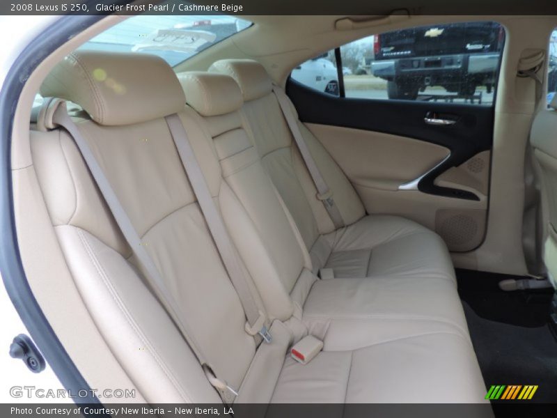 Glacier Frost Pearl / Cashmere Beige 2008 Lexus IS 250