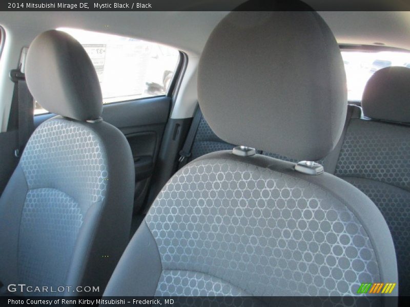 Mystic Black / Black 2014 Mitsubishi Mirage DE