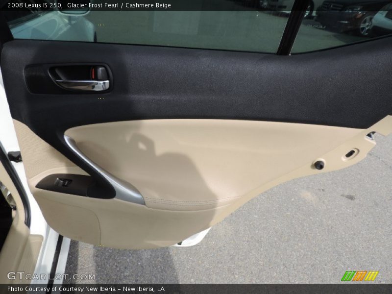 Glacier Frost Pearl / Cashmere Beige 2008 Lexus IS 250
