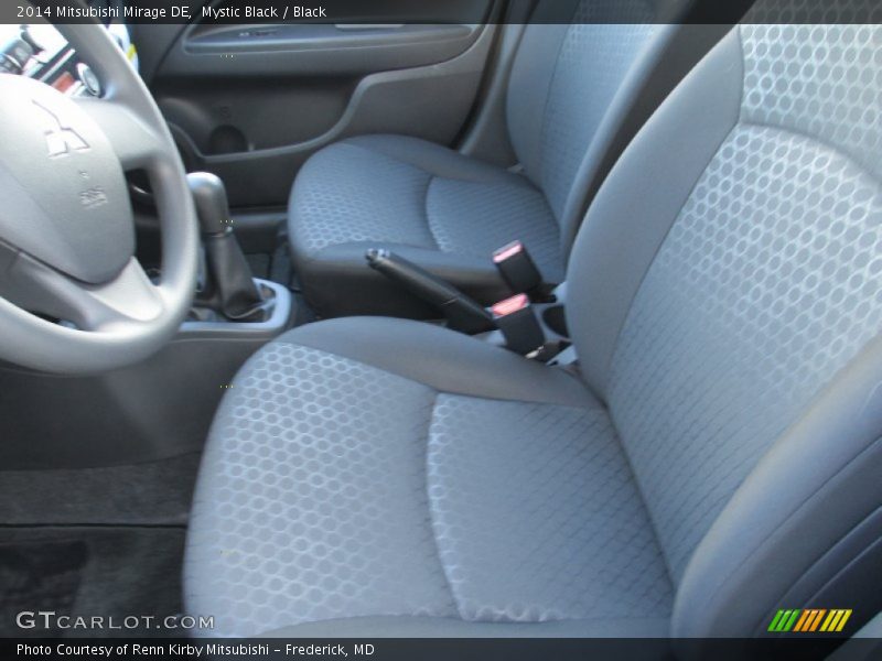 Mystic Black / Black 2014 Mitsubishi Mirage DE
