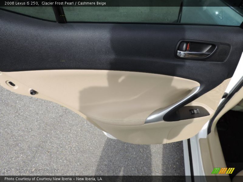 Glacier Frost Pearl / Cashmere Beige 2008 Lexus IS 250