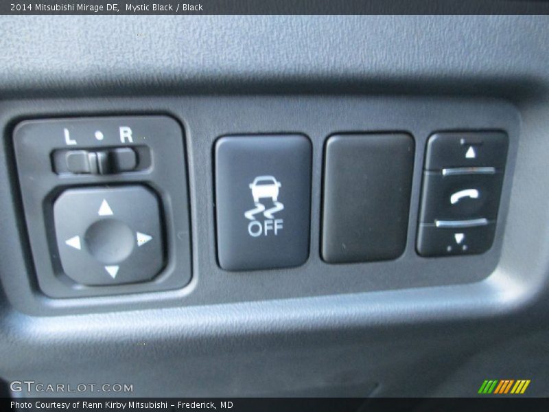 Mystic Black / Black 2014 Mitsubishi Mirage DE