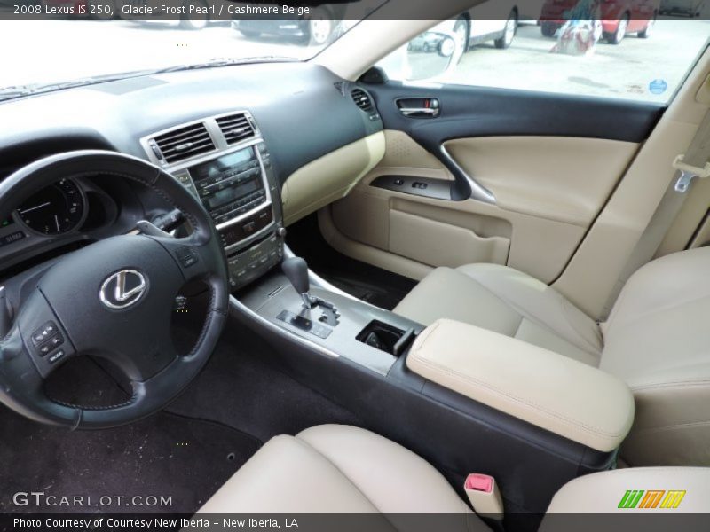 Glacier Frost Pearl / Cashmere Beige 2008 Lexus IS 250