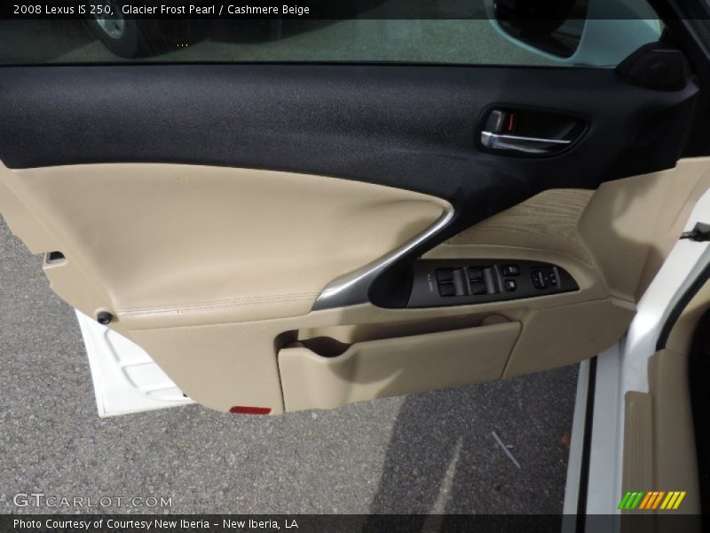 Glacier Frost Pearl / Cashmere Beige 2008 Lexus IS 250