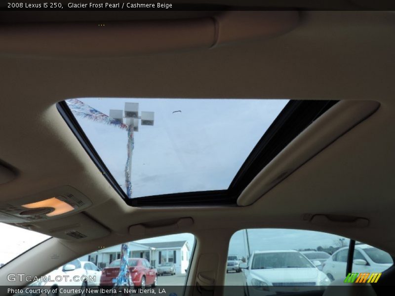 Glacier Frost Pearl / Cashmere Beige 2008 Lexus IS 250