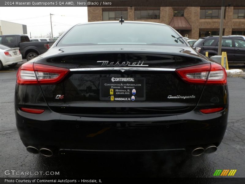 Nero (Black) / Nero 2014 Maserati Quattroporte S Q4 AWD