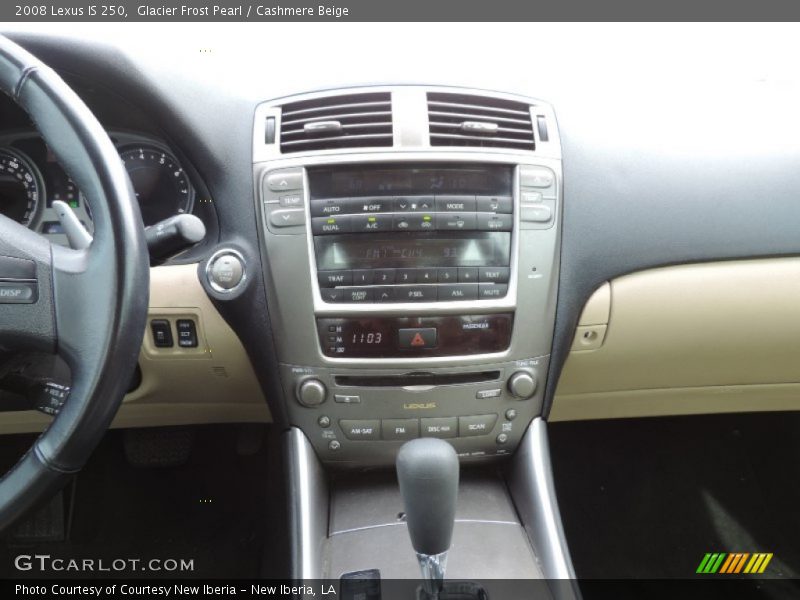 Glacier Frost Pearl / Cashmere Beige 2008 Lexus IS 250