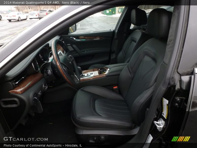 Nero (Black) / Nero 2014 Maserati Quattroporte S Q4 AWD