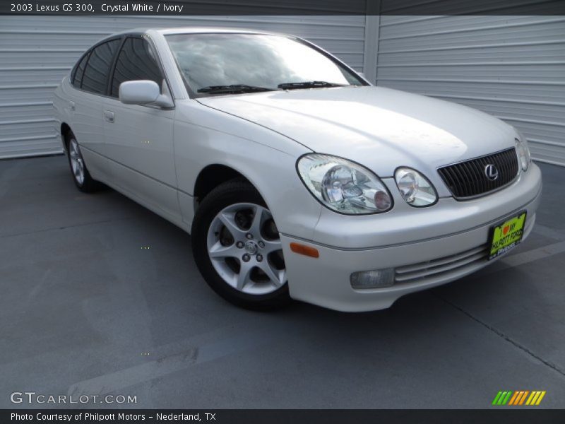 Crystal White / Ivory 2003 Lexus GS 300