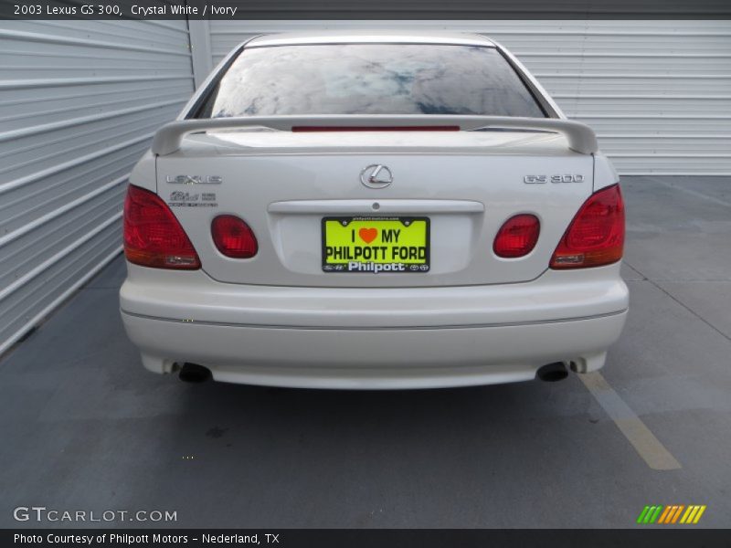 Crystal White / Ivory 2003 Lexus GS 300