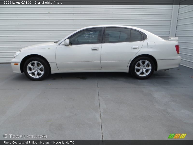 Crystal White / Ivory 2003 Lexus GS 300