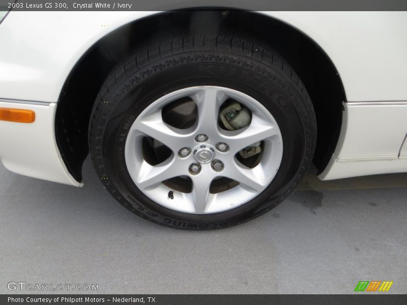 Crystal White / Ivory 2003 Lexus GS 300