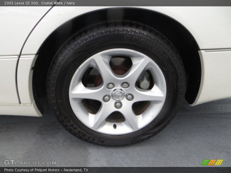 Crystal White / Ivory 2003 Lexus GS 300