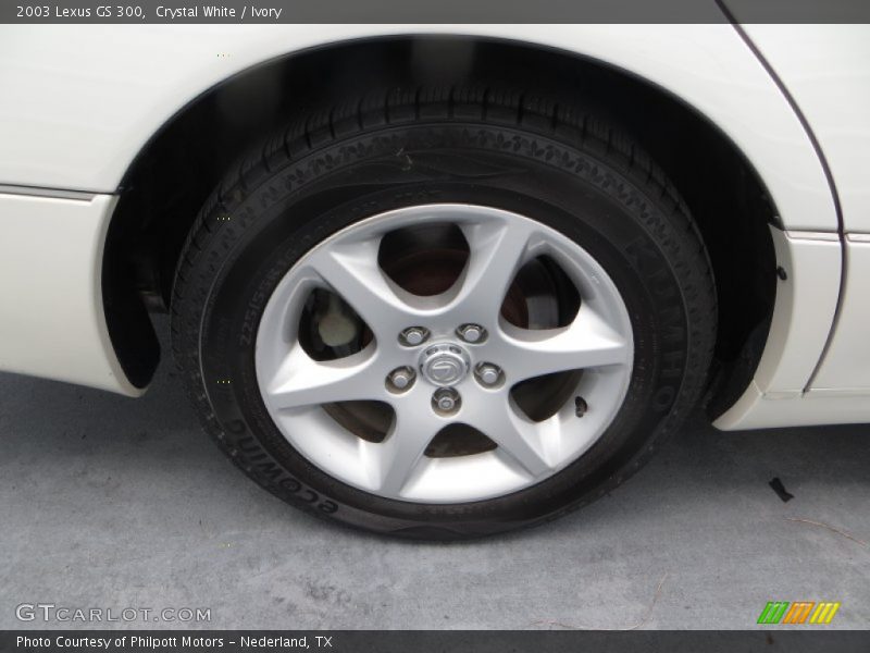 Crystal White / Ivory 2003 Lexus GS 300