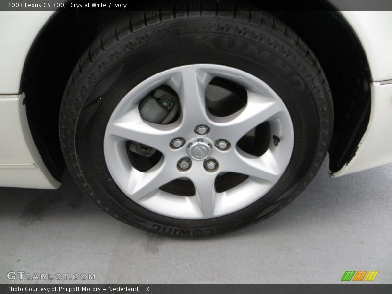 Crystal White / Ivory 2003 Lexus GS 300