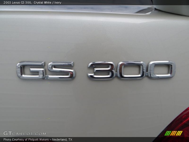 Crystal White / Ivory 2003 Lexus GS 300