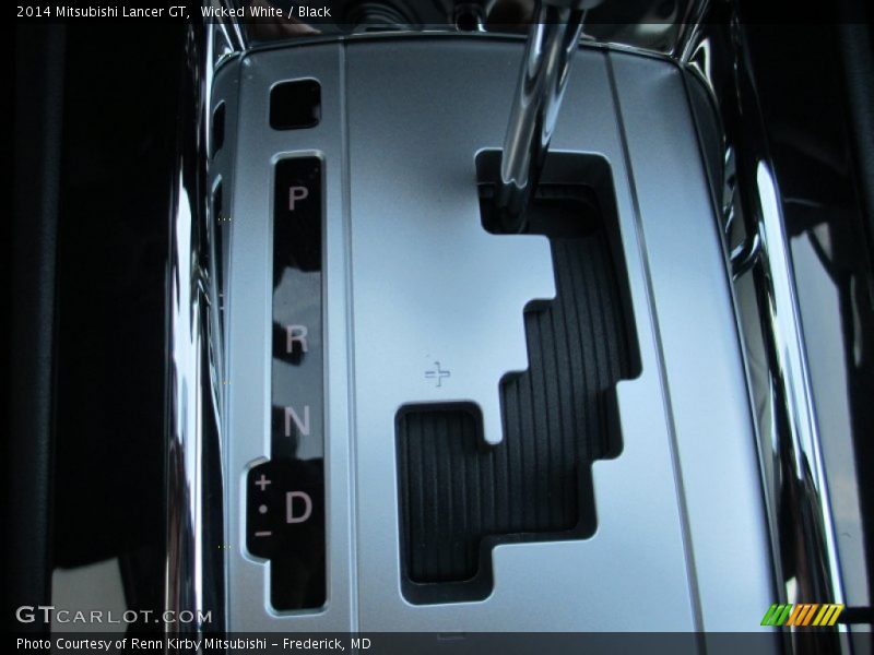 Wicked White / Black 2014 Mitsubishi Lancer GT