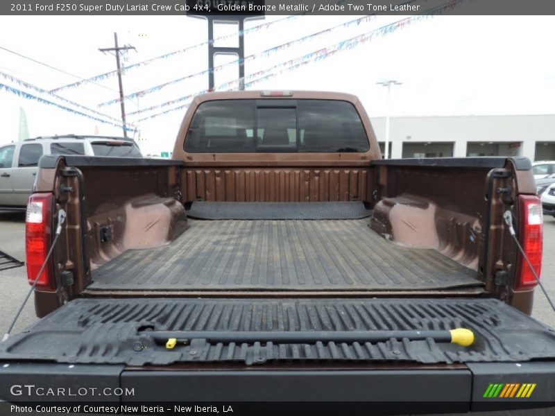 Golden Bronze Metallic / Adobe Two Tone Leather 2011 Ford F250 Super Duty Lariat Crew Cab 4x4