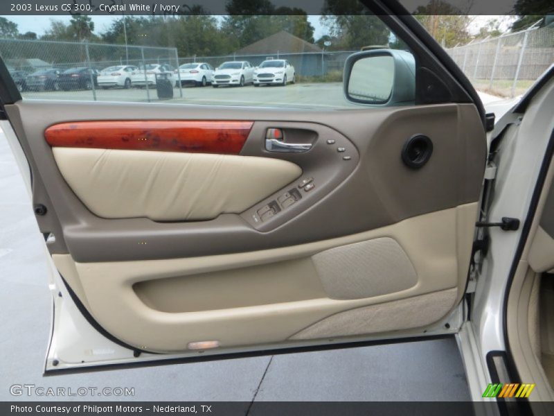 Crystal White / Ivory 2003 Lexus GS 300
