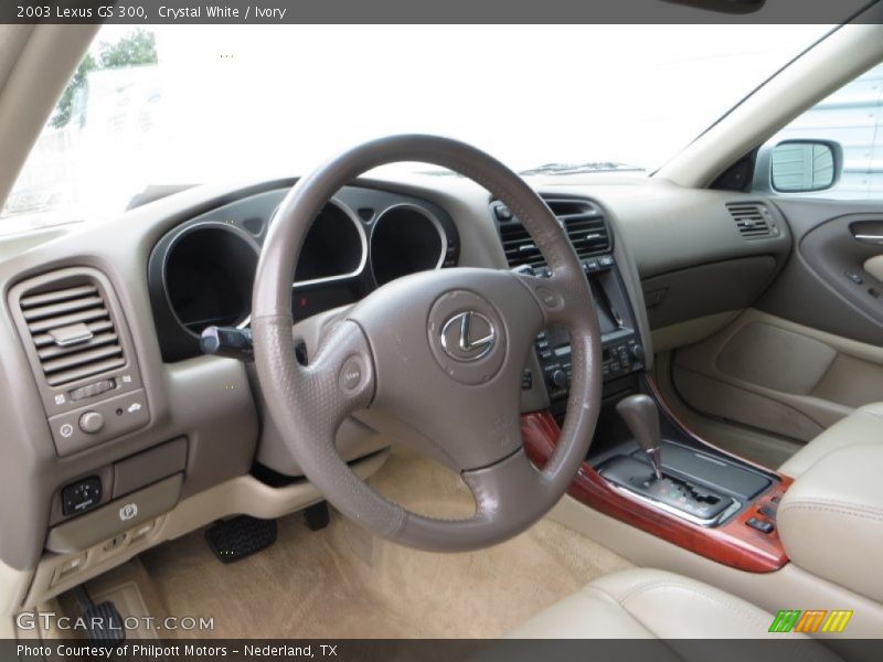 Crystal White / Ivory 2003 Lexus GS 300