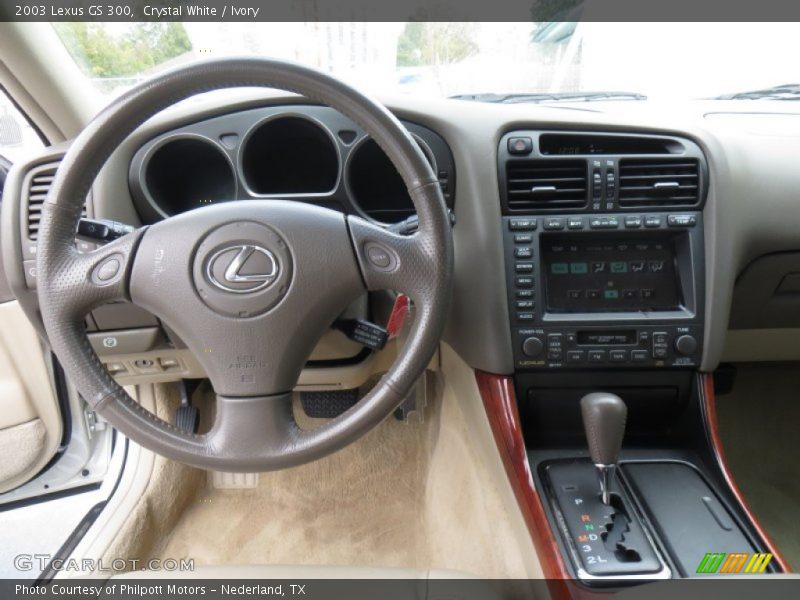 Crystal White / Ivory 2003 Lexus GS 300