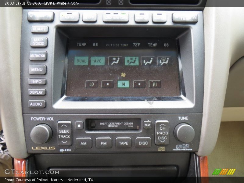 Crystal White / Ivory 2003 Lexus GS 300